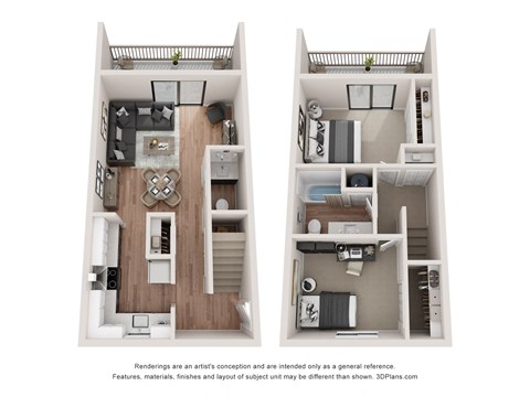 Aspendridge 2 Bedroom Townhouse